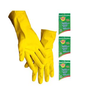 GUANTE DOMESTICO LÁTEX TALLA G