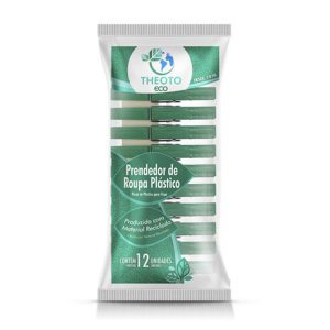 PINZA PLASTICA P/ROPA REC. 50 X 12`UNID