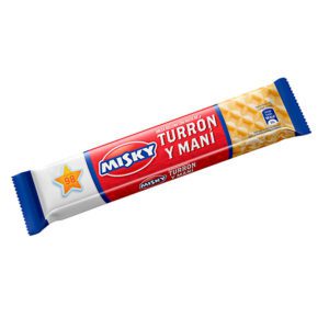 TURRON MISKY CHOC/MANI 25 G.