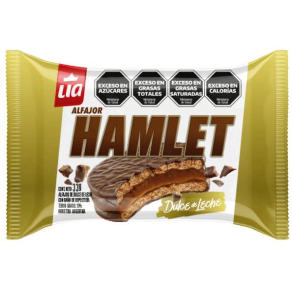 Alfajor relleno dulce de leche 33gr