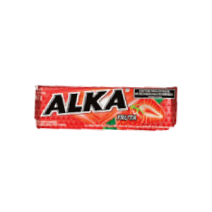Chicle Frutilla, 30x20 x 6.7gr