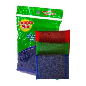 Esponja Malla de Acero 1 Unidad 12x12