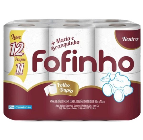 Fofinho hoja doble 30 x 12