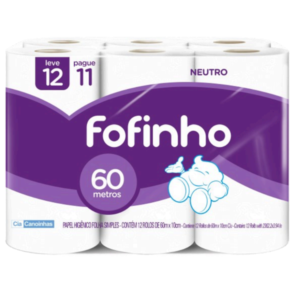 Fofinho hoja simple 60x12