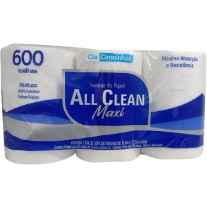 Toalla de papel All Clean Maxi 600x3