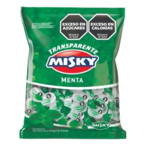 Transparente Menta Misky 810 gr