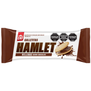 HAMLET RELLENA, vainilla chocolate. 152gr